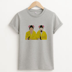Walter And Jesse Unisex Grey T-Shirt