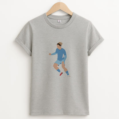 Jack Grealish - Football Unisex Grey T-Shirt