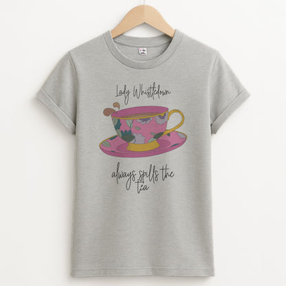 Lady Whistledown Unisex Grey T-Shirt