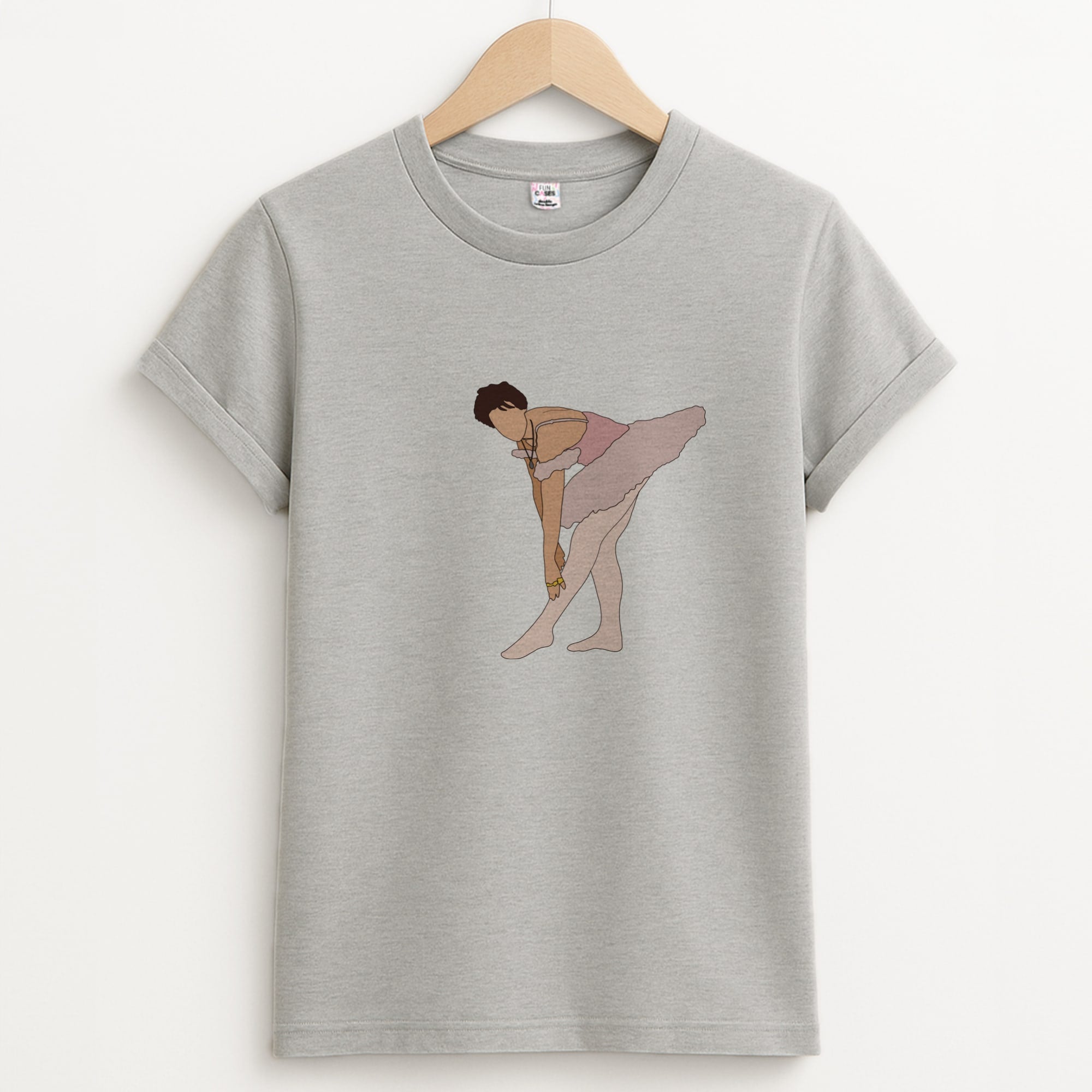 Ballerina - Harry Unisex Grey T-Shirt