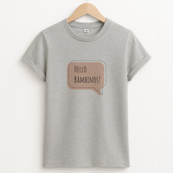 Hello Bambinos - FND Unisex Grey T-Shirt