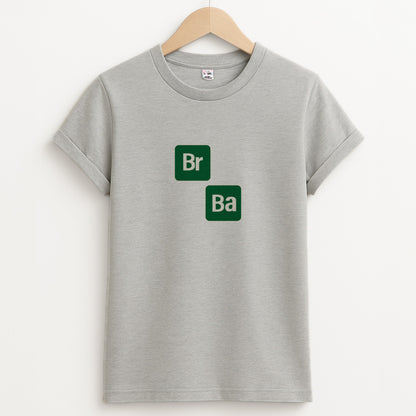 Periodic Table Unisex Grey T-Shirt