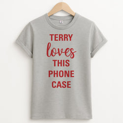 Terry Loves This Phone Case - Brooklyn Nine-Nine Unisex Grey T-Shirt