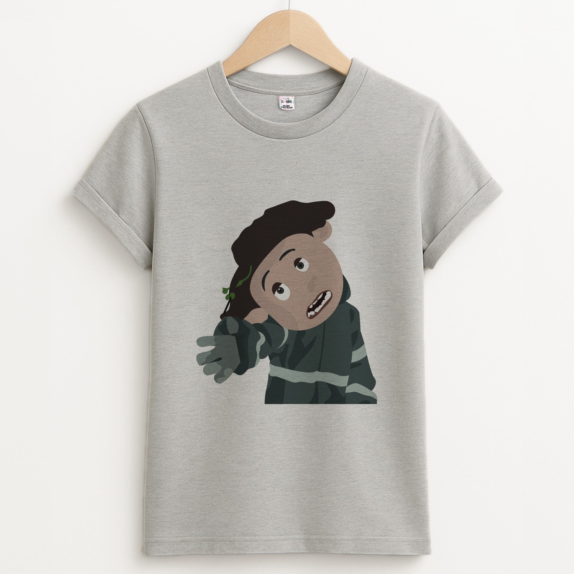 Wybie Lovat Unisex Grey T-Shirt