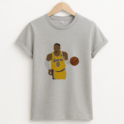 Young - Basketball Unisex Grey T-Shirt