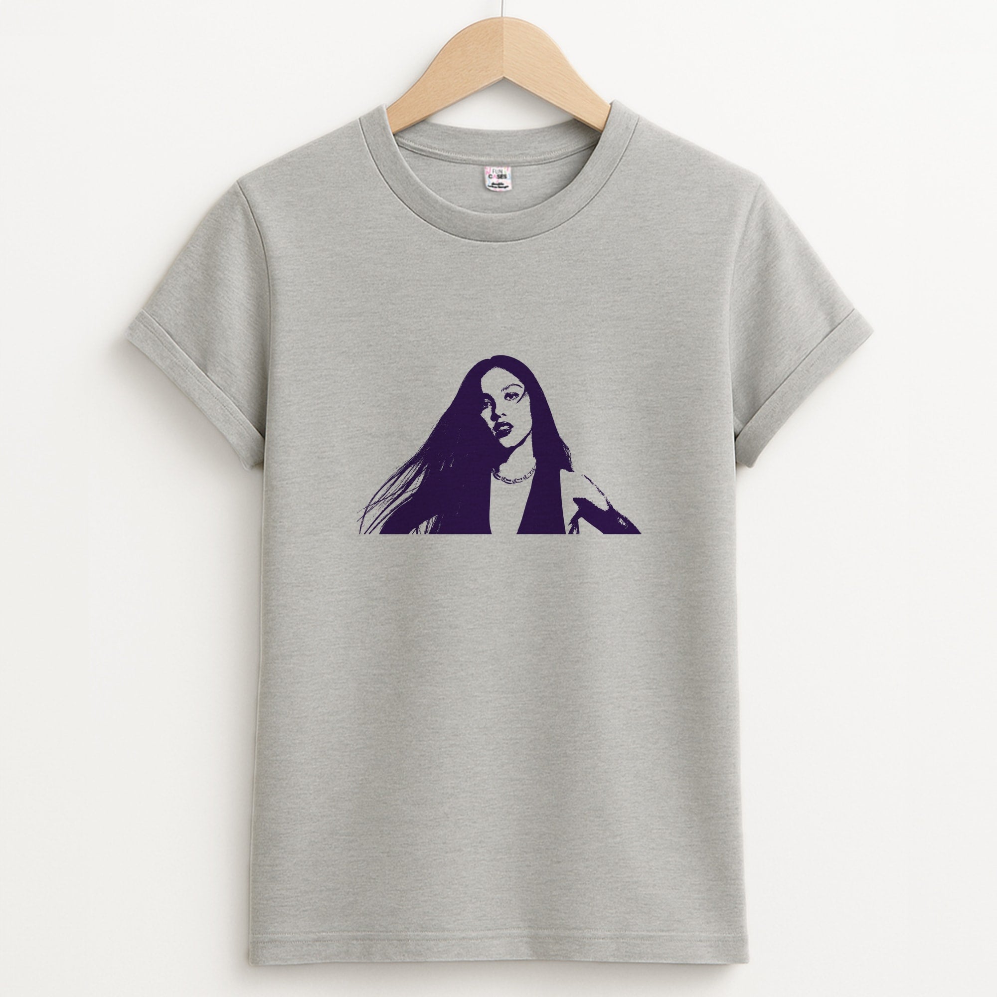 Stars And Butterflies Pattern T-Shirt