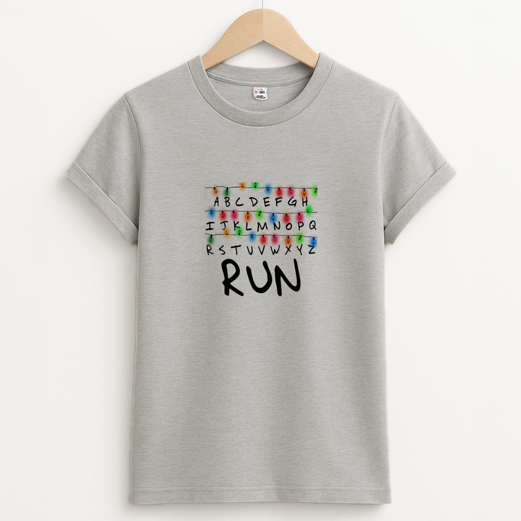 Run Unisex Grey T-Shirt