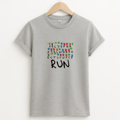 Run Unisex Grey T-Shirt