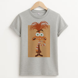 Anxiety - Inside Out Unisex Grey T-Shirt