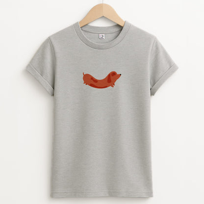 Little sausage - Dachshunds Unisex Grey T-Shirt
