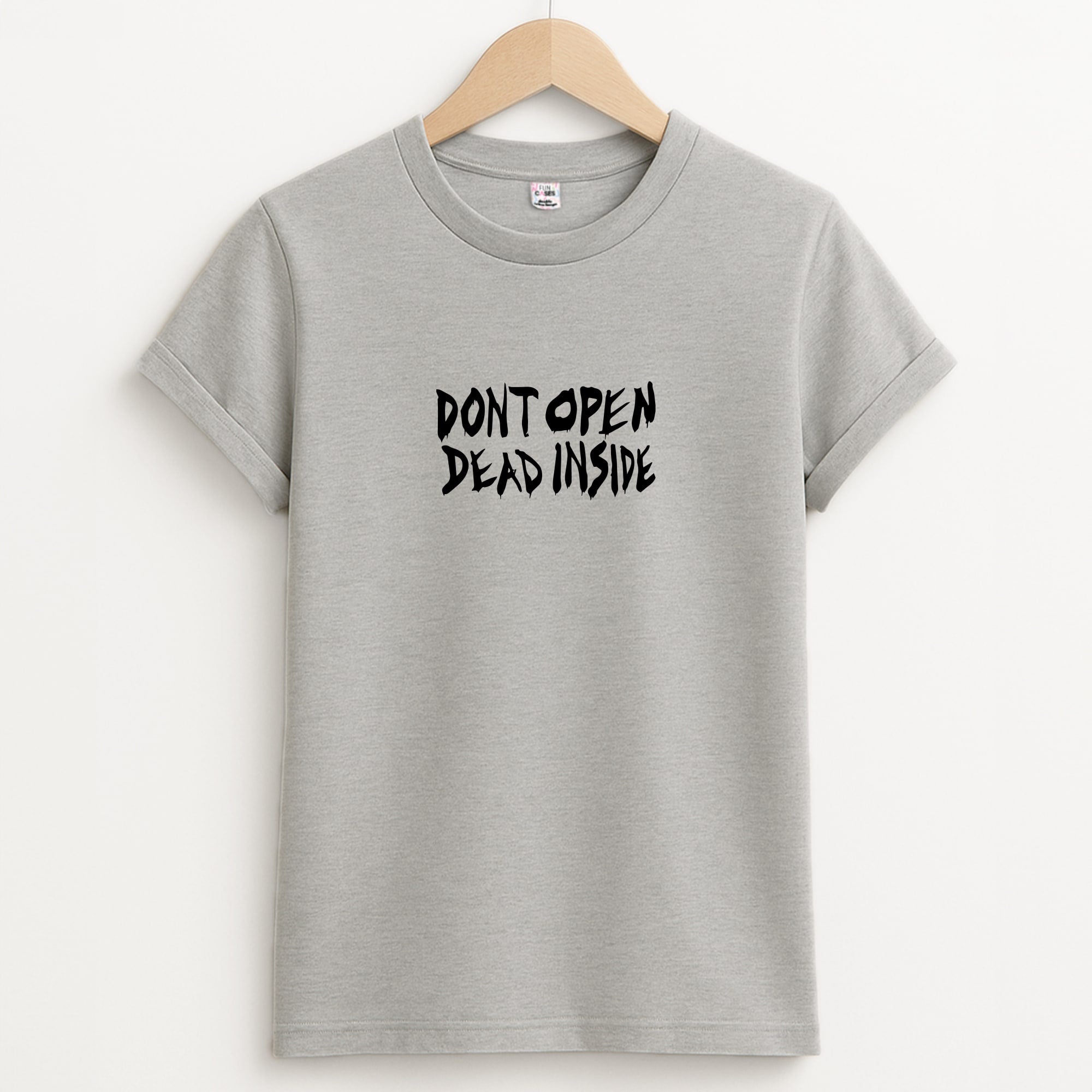 Don't Open Dead Inside - TWD Unisex Grey T-Shirt