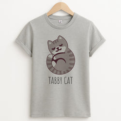 Tabby Cat - Cats Unisex Grey T-Shirt