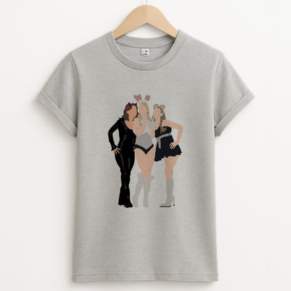 The Plastics Halloween Unisex Grey T-Shirt