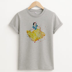 Watercolour Snow White Fairytale T-Shirt