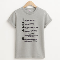 I Want It That Way - B99 Unisex Grey T-Shirt