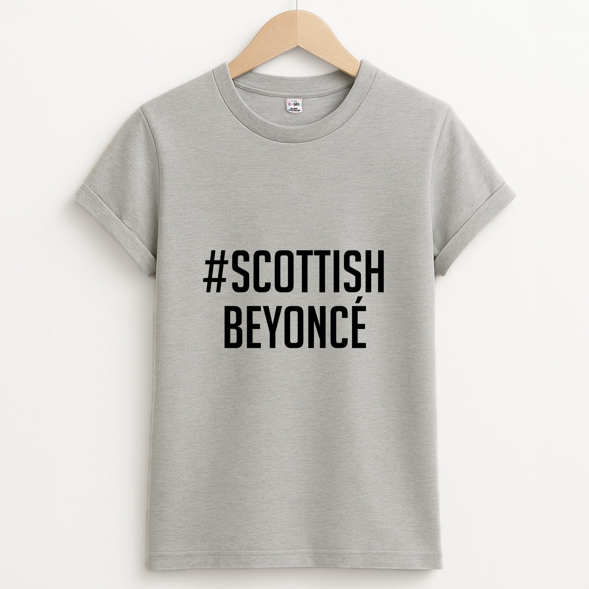 Scottish Beyonce - Lewis Capaldi Grey Unisex T-Shirt