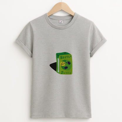 Juice - Beetle Halloween Unisex Grey T-Shirt