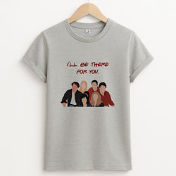 I'll Be There For You Cast Unisex Grey T-Shirt