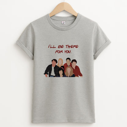 I'll Be There For You Cast Unisex Grey T-Shirt