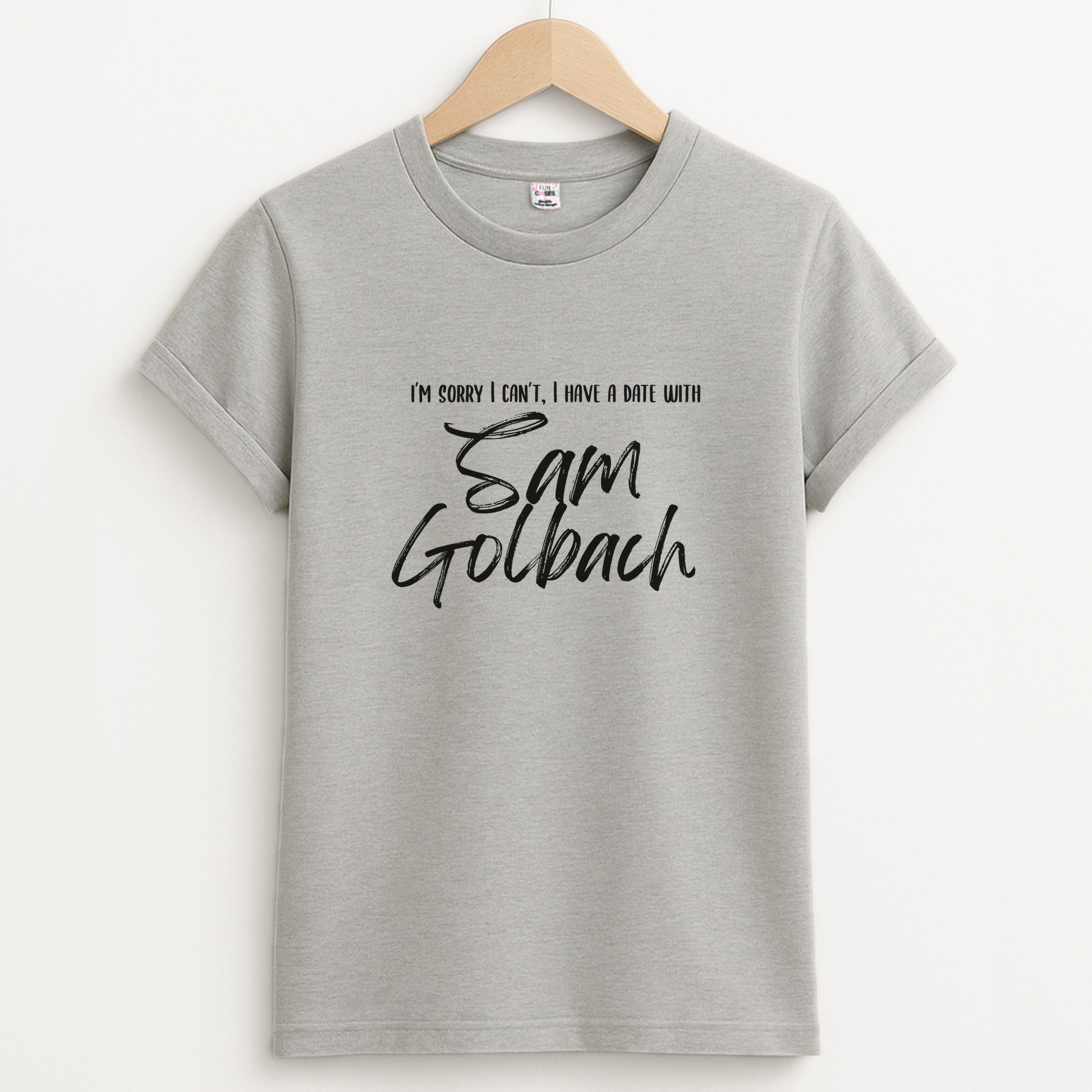 Date With Sam - S & C Unisex Grey T-Shirt