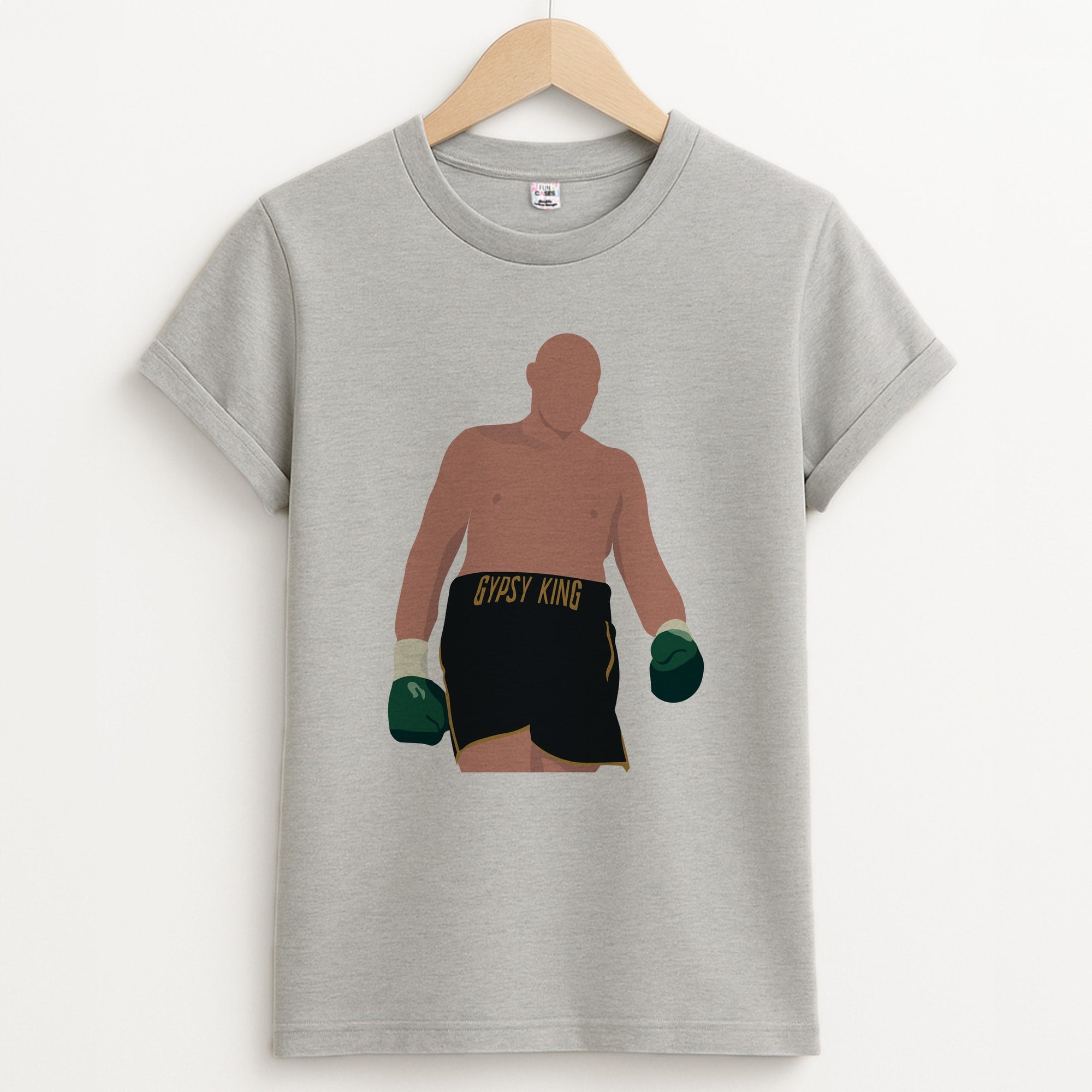 Fury - Boxing Unisex Grey T-Shirt