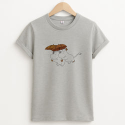 Moom Umbrellas Unisex Grey T-Shirt