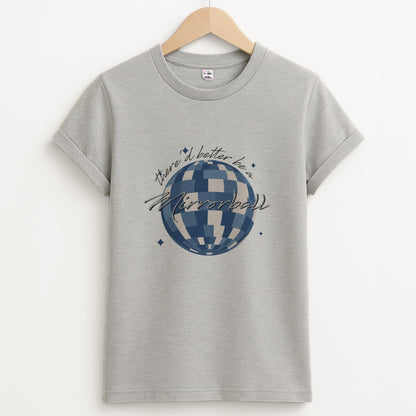 Mirrorball Unisex Grey T-Shirt