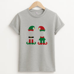 Elf Body - Christmas Unisex Grey T-Shirt