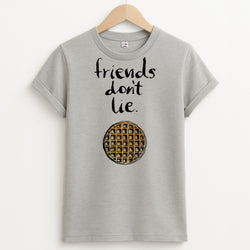 Friends Don't Lie Waffle T-Shirt