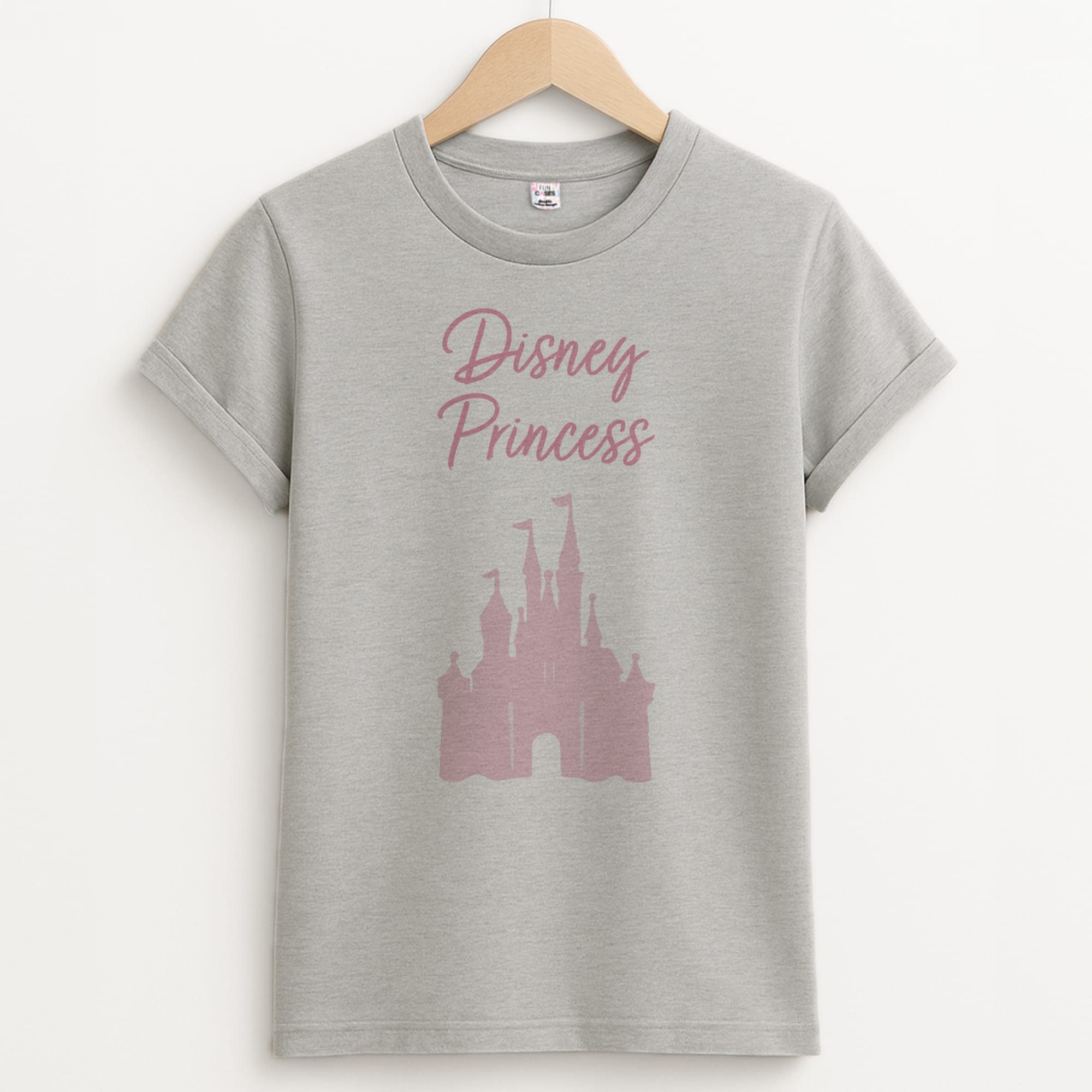 Fairytale Princess Unisex Grey T-Shirt