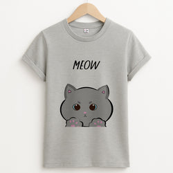 Grey Kitty - Cats Unisex Grey T-Shirt