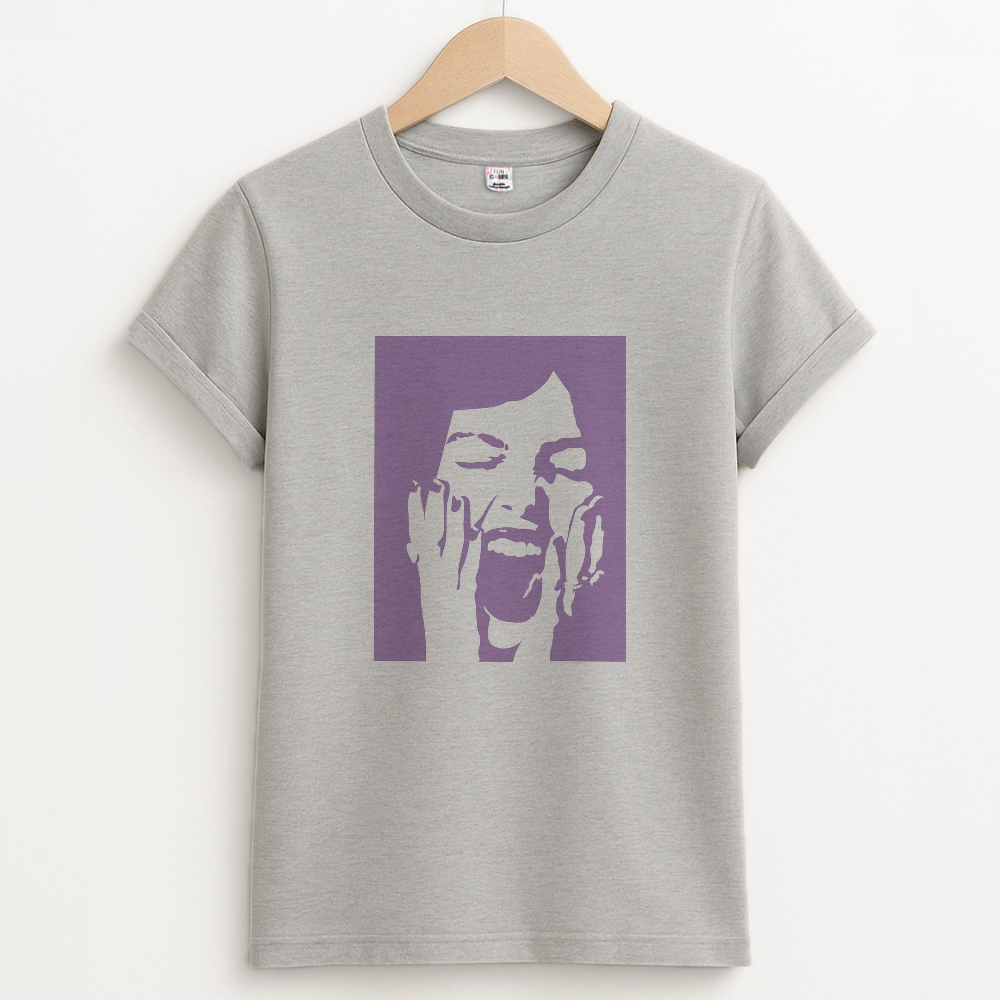 Scream - Olivia Unisex Grey T-Shirt