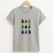 Among Gaming characters T-Shirt 2