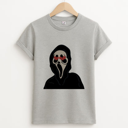 Love Eyes - Halloween Unisex Grey T-Shirt