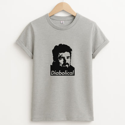 Diabolical Unisex Grey T-Shirt