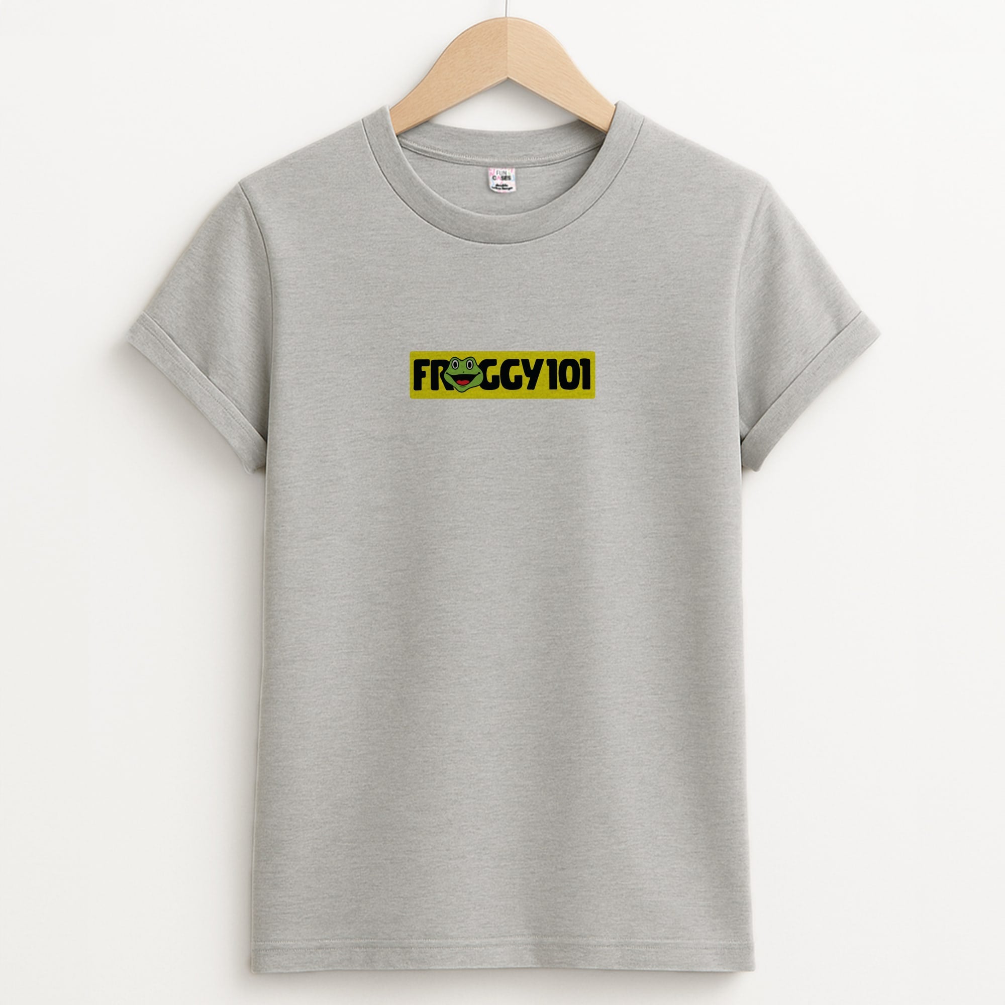 Froggy 101 Unisex Grey T-Shirt