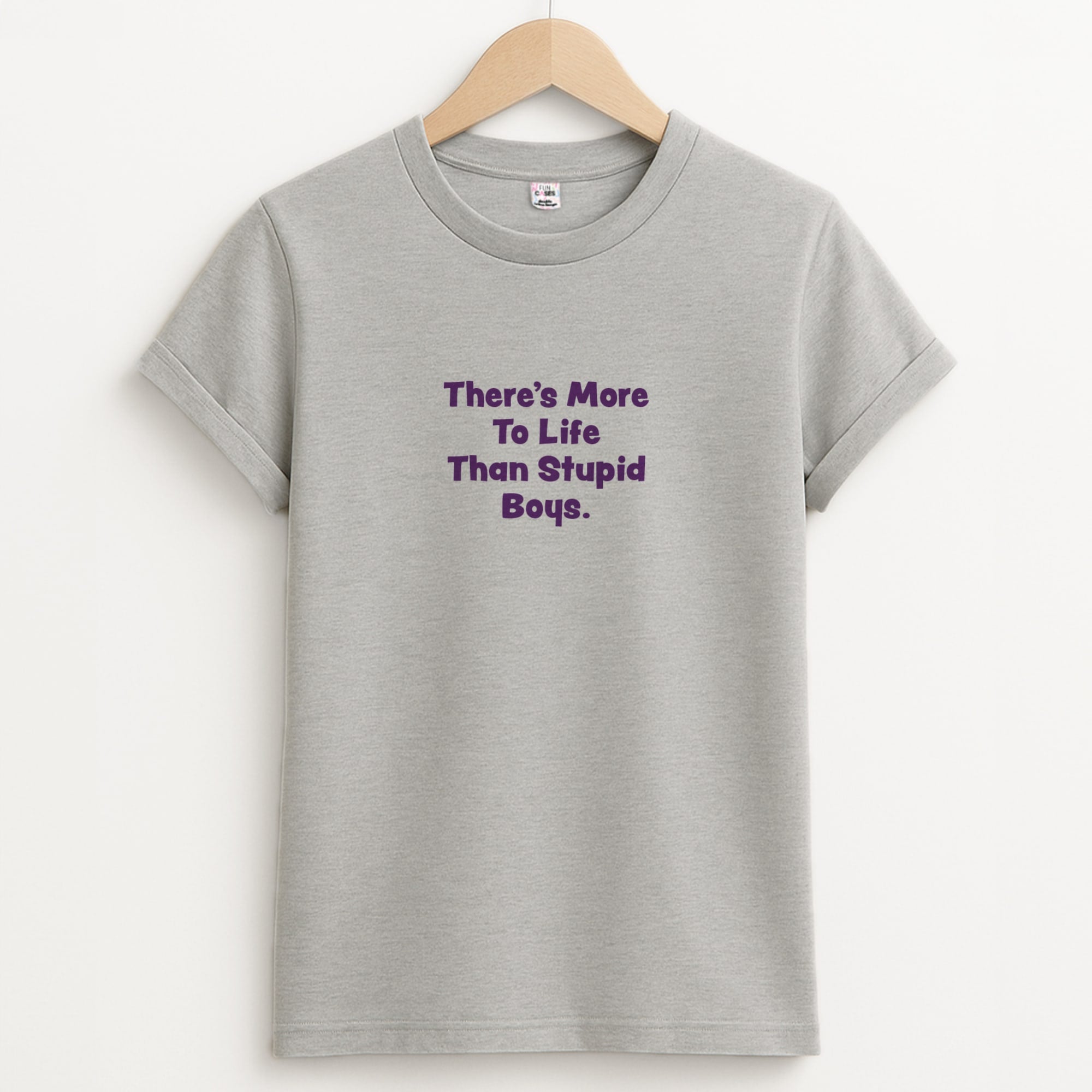More To Life Unisex Grey T-Shirt