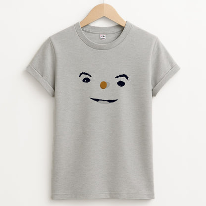 Snowman Unisex Grey T-Shirt