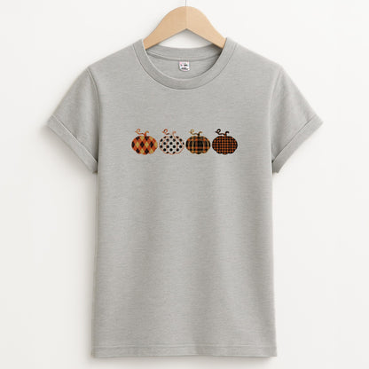 Halloween Pattern 11 Unisex Grey T-Shirt