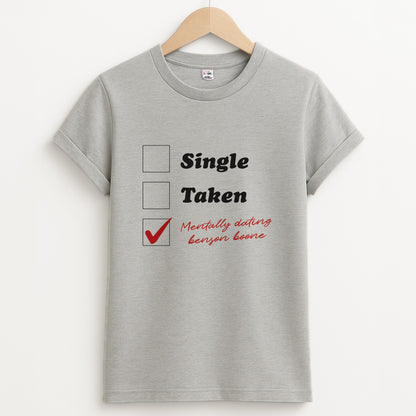 Mentally Dating Benson Unisex Grey T-Shirt