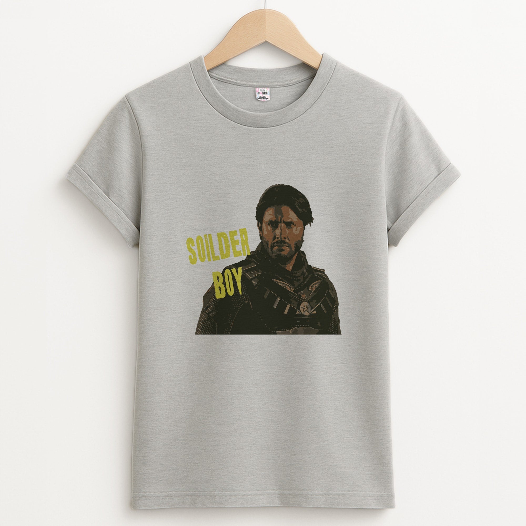 Soldier Boy Unisex Grey T-Shirt