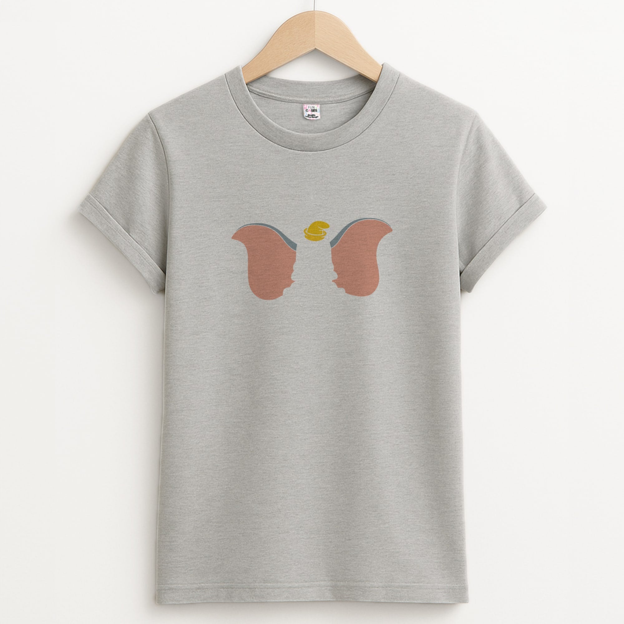 Dumbo Unisex Grey T-Shirt
