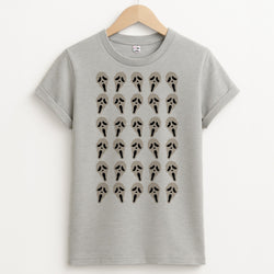 Collage - Halloween Unisex Grey T-Shirt