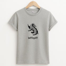 Hufflepuff Unisex Grey T-Shirt
