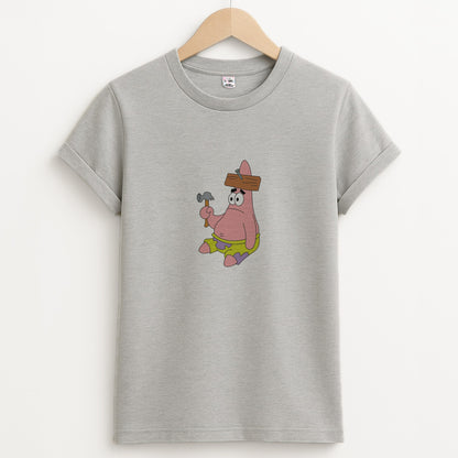 Nail Patrick Unisex Grey T-Shirt