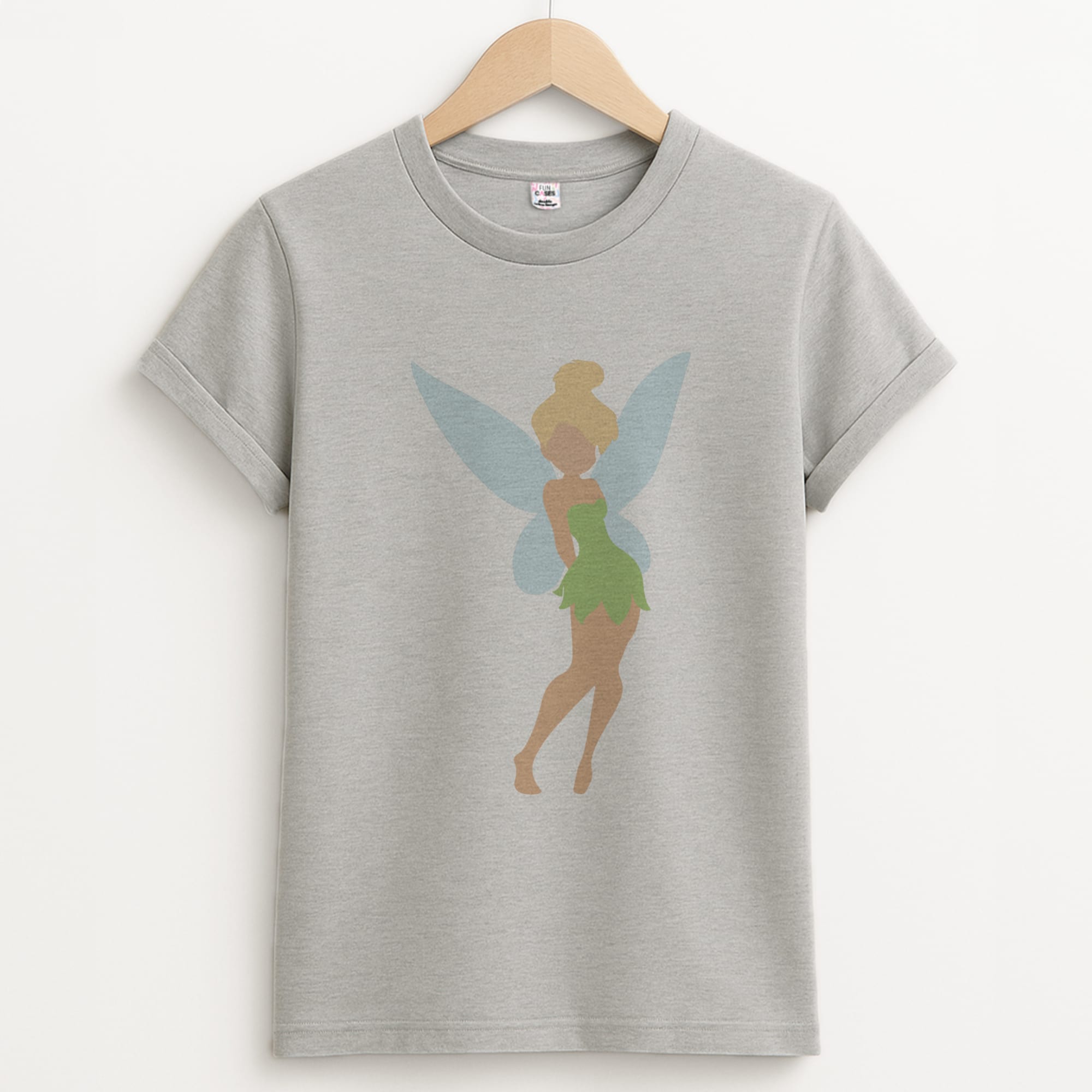 Tinker Fairy Unisex Grey T-Shirt