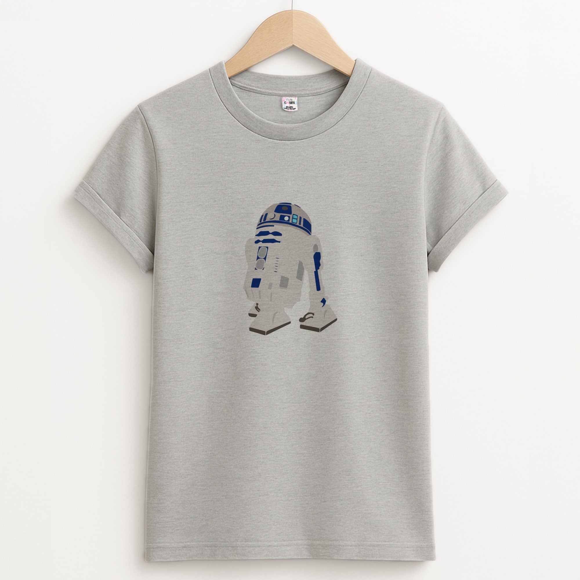 R2D2 Unisex Grey T-Shirt