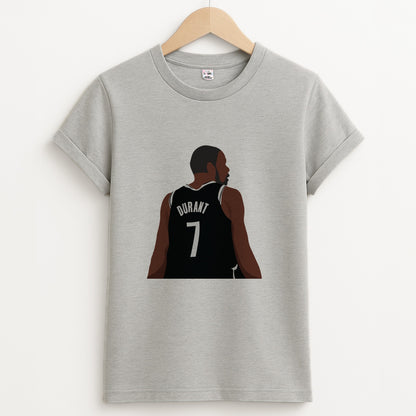 Durant - Basketball Unisex Grey T-Shirt