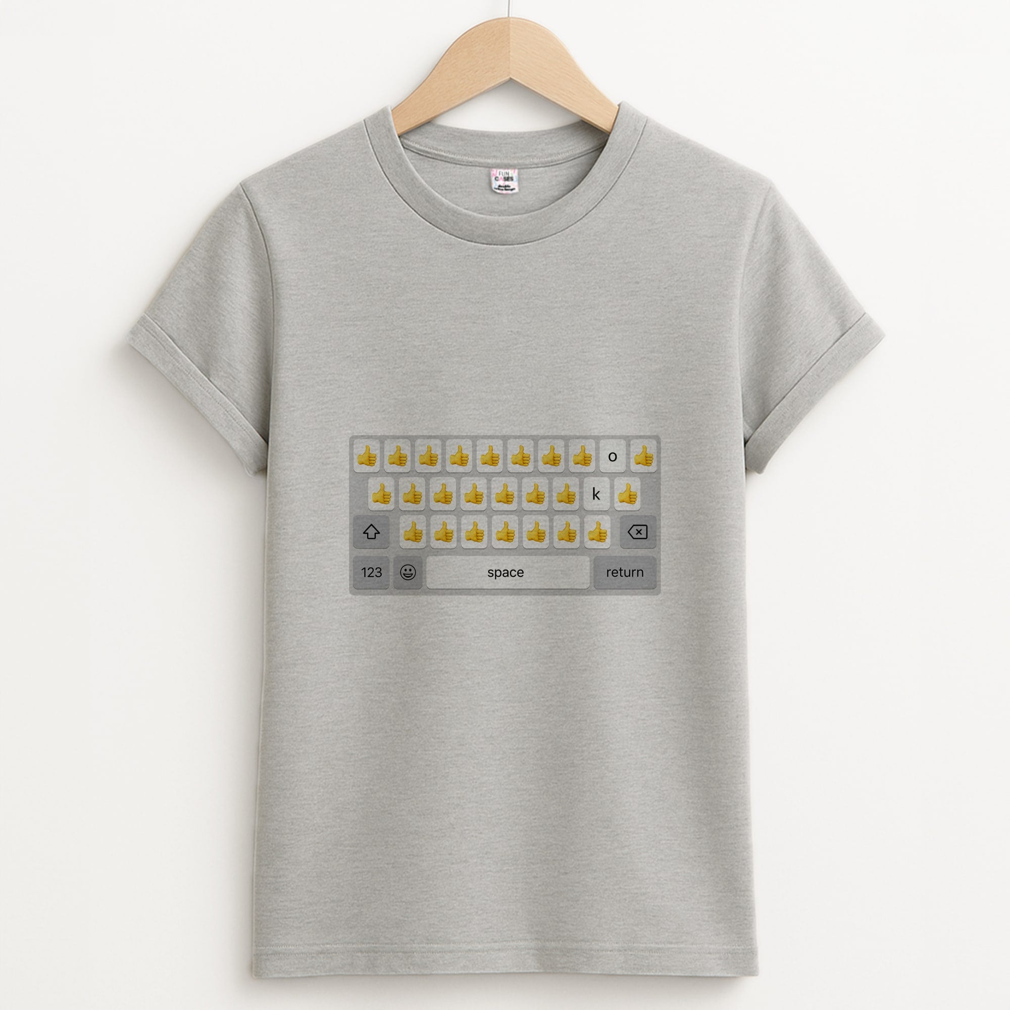 Dad's Keyboard - Father's Day Unisex Grey T-Shirt