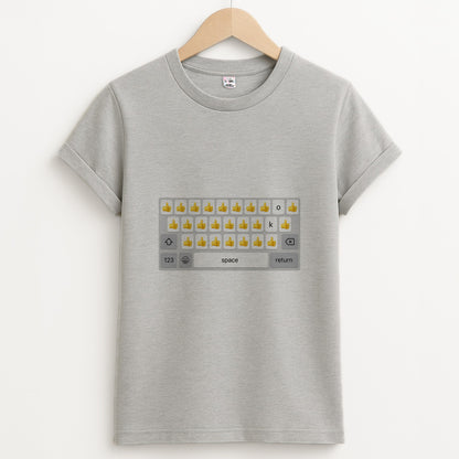 Dad's Keyboard - Father's Day Unisex Grey T-Shirt